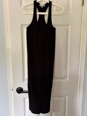 Community Black Racerback Midi Dress